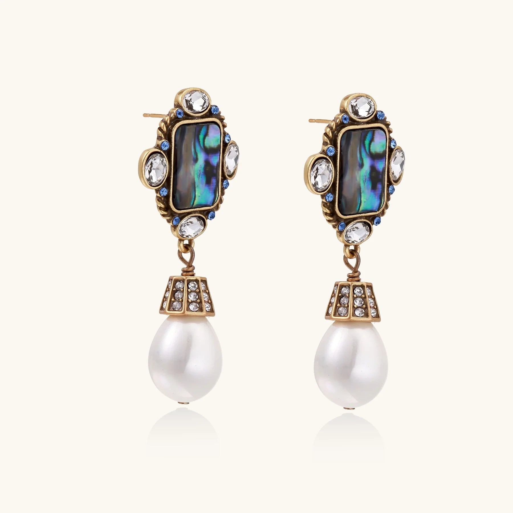 Baroque Pearl Drop Earrings