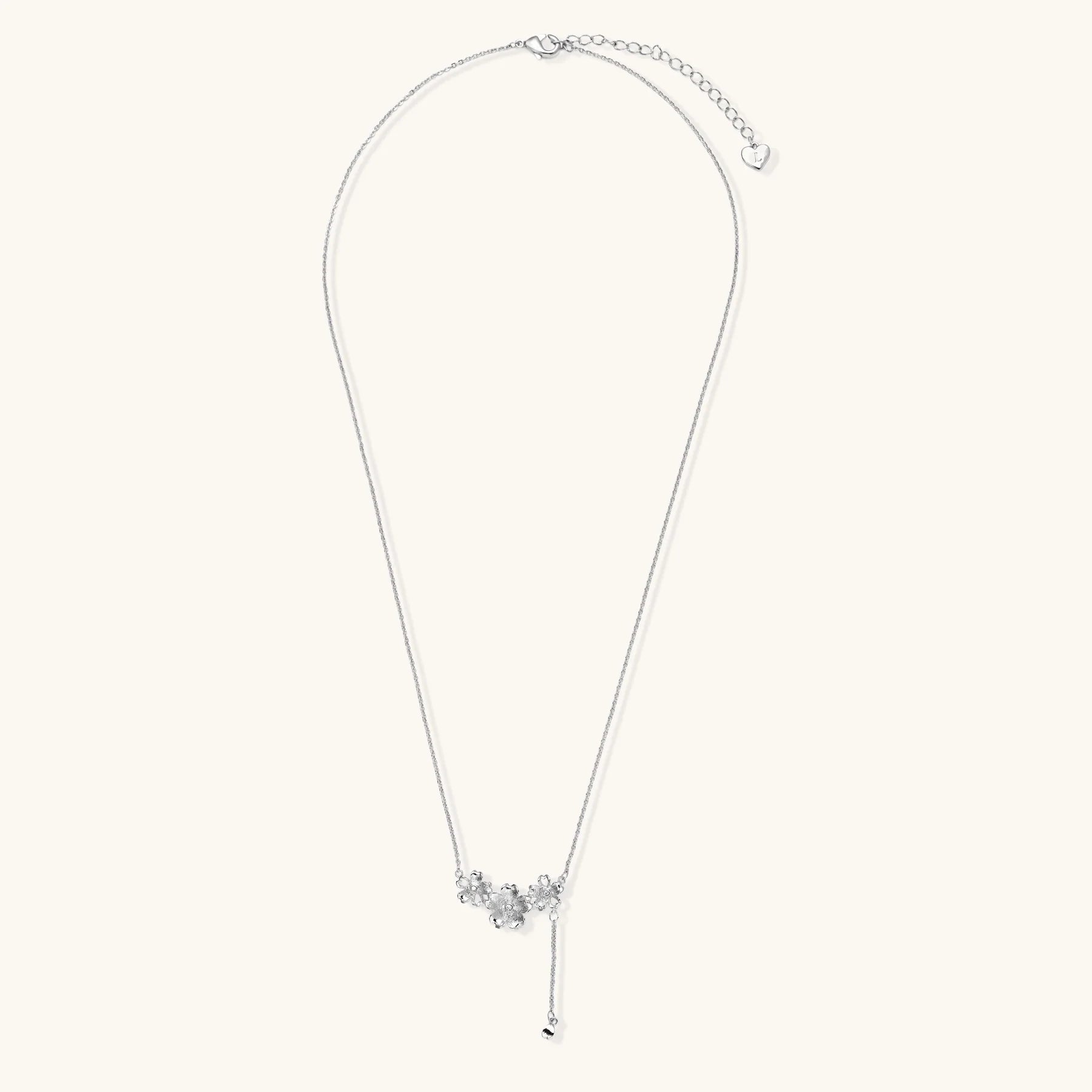 Silver Bloom Lariat